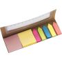 Set memo with a stick, coloured and ruler, customized with your logo