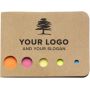 Set memo mini with a stick colorful, customizable with your logo