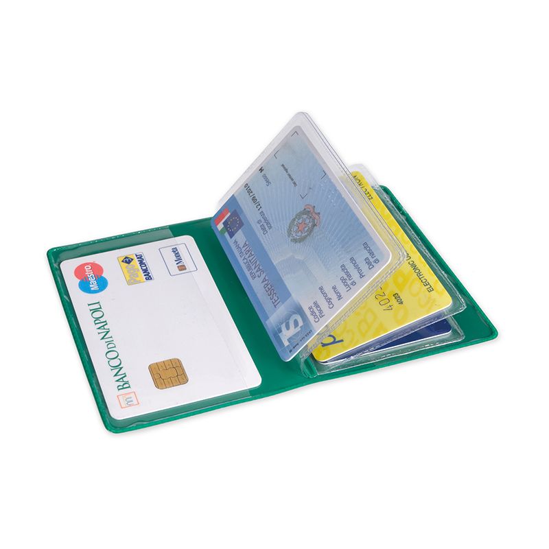 Cartes en PVC avec 6 poches pour personnalisé avec votre logo