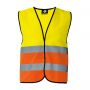 Gilet de haute visibilité, deux tons, EN ISO 20471:2013 + A1:d'ici à 2016, la norme Oeko-Tex® Standard 100