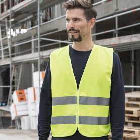Vest high visibility Safety, EN ISO 20471:2013 + A1:By 2016, the Oeko-Tex® Standard 100