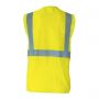 Vest multi-function, high-visibility Yellow. EN ISO 20471:2013 + A1:By 2016, the Oeko-Tex® Standard 100